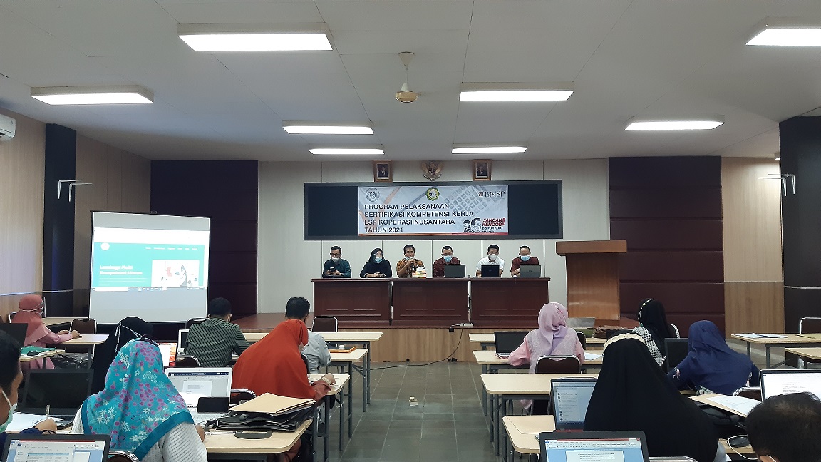 Pelatihan dan Uji Kompetensi PSKK Kewirausahaan Industri Jenjang IV yang dilaksanakan pada tanggal 17 April 2021 di Growth Centre LLDIKTI