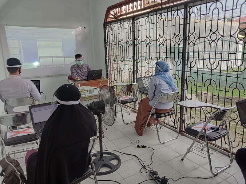 Visitasi Tim Dinas Ketenagakerjaan ke Lembaga Multi Kompetensi Utama pada 16 Juli 2020