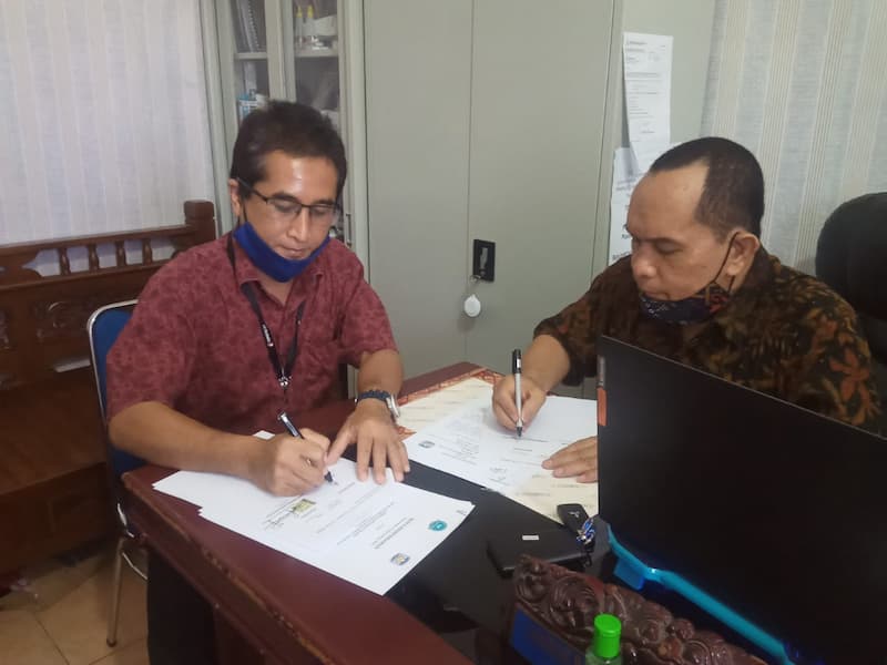 MOU LMKU dengan LKP Alberto