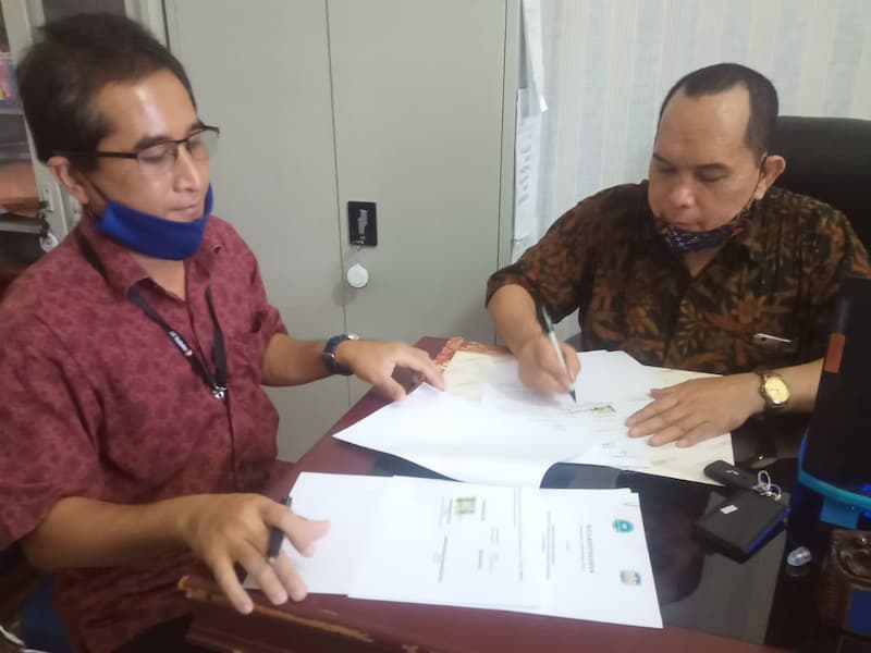 MOU LMKU dengan LKP Alberto