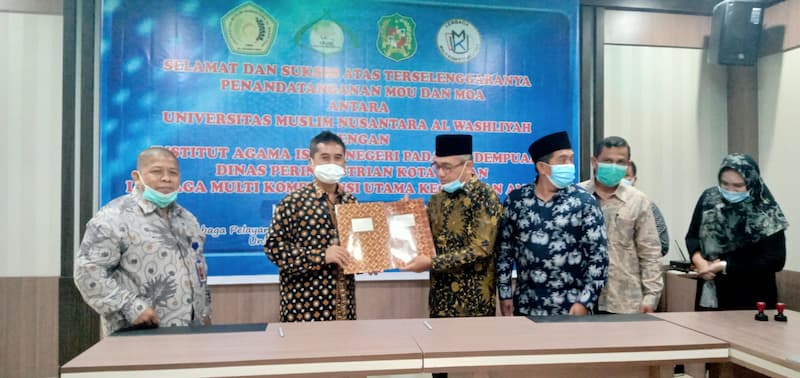 MOU LMKU dengan IAIN Padang sidempuan